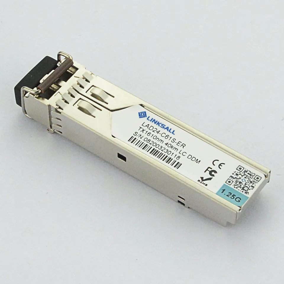 1.25g 1450/1470/1510/1530/ 1550 /1570/1590/1610nm CWDM 160km Duplex LC Sm Dfb Apd 41dB Dual Fiber LC SFP Dom Transceiver Module