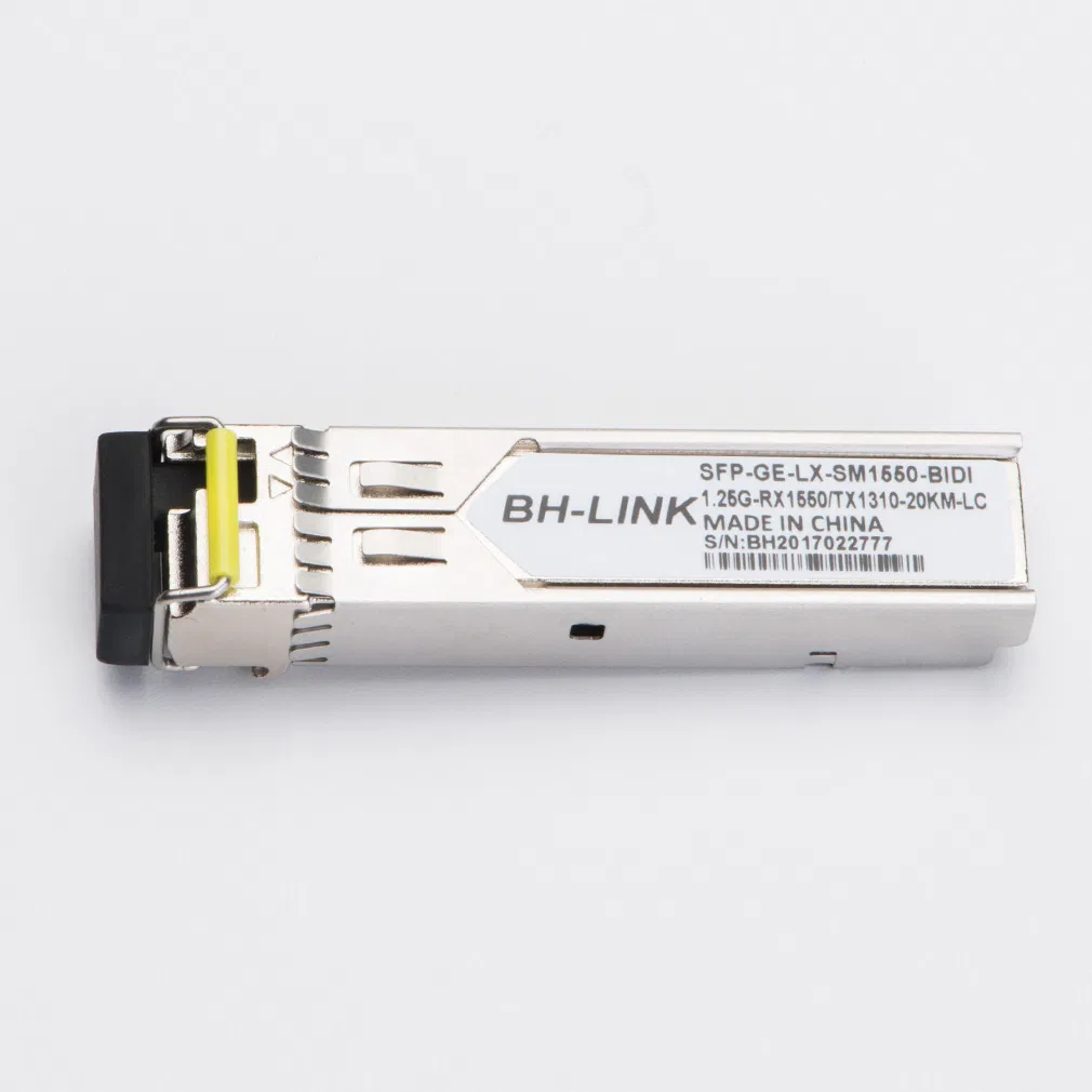 1 Pair of Gigabit Single-Mode Fiber Optical SFP Module SFP 1.25g 1310/1550nm 20km Compatible Cisco