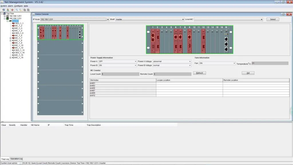 10g 3r Multi-Rate Transponder Converter CDR 5g/10g Fiber Channel, 10g POS