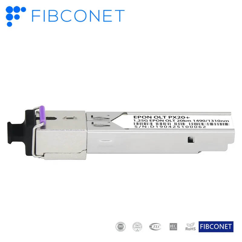 10GB Multi Mode 80km 1550 SFP Optical Fiber Transceiver