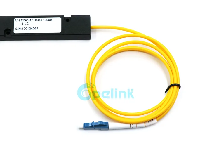 1310/1480/ 1550 Nm Polarization Isensitive Single/Dual Stage Fiber Optical Isolator