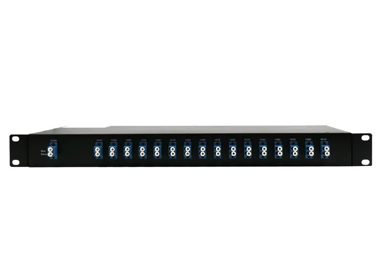 16+1CH Rack Mount Mux+Demux Optical CWDM Module