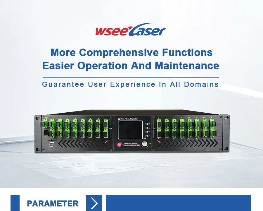 16 Ports Optical Amplifier Gpobn EDFA