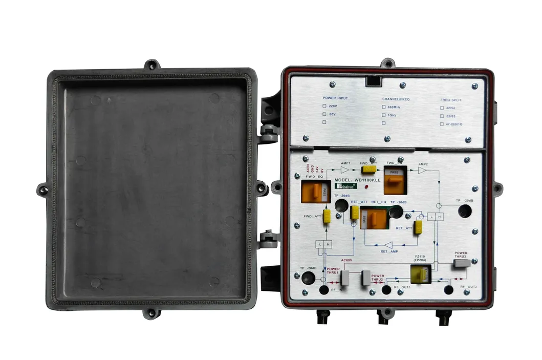 1GHz Cable TV Bi-Directional Trunk Amplifier