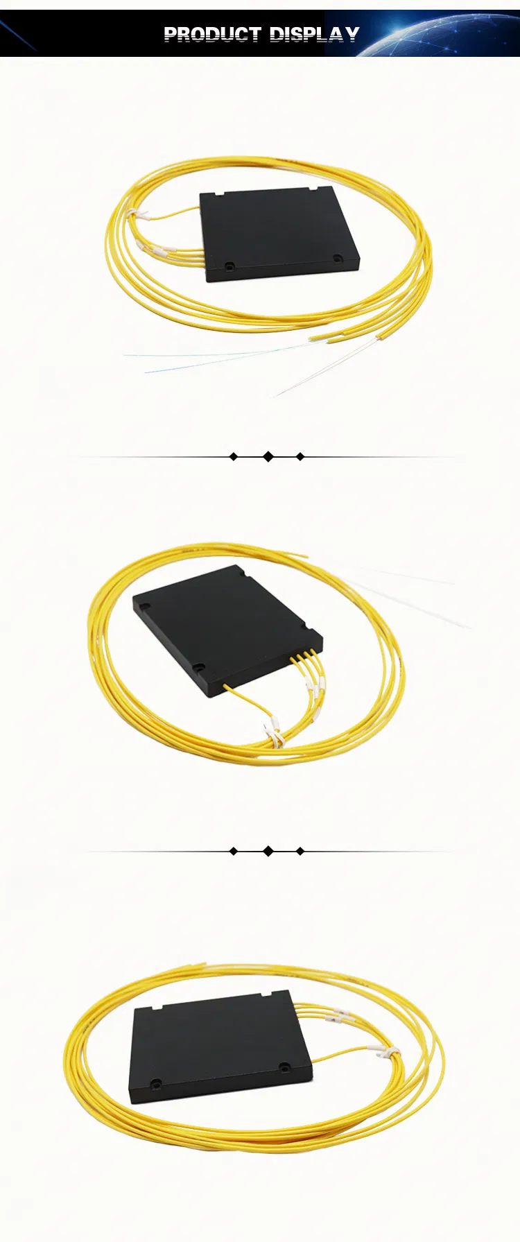 1X4 PLC Splitter /Pigtailed PLC Optical Splitter Best Price