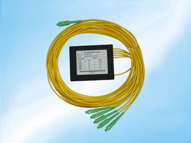 1xn 2xn Packaged ABS Plastic Box Optic Fiber PLC Splitter