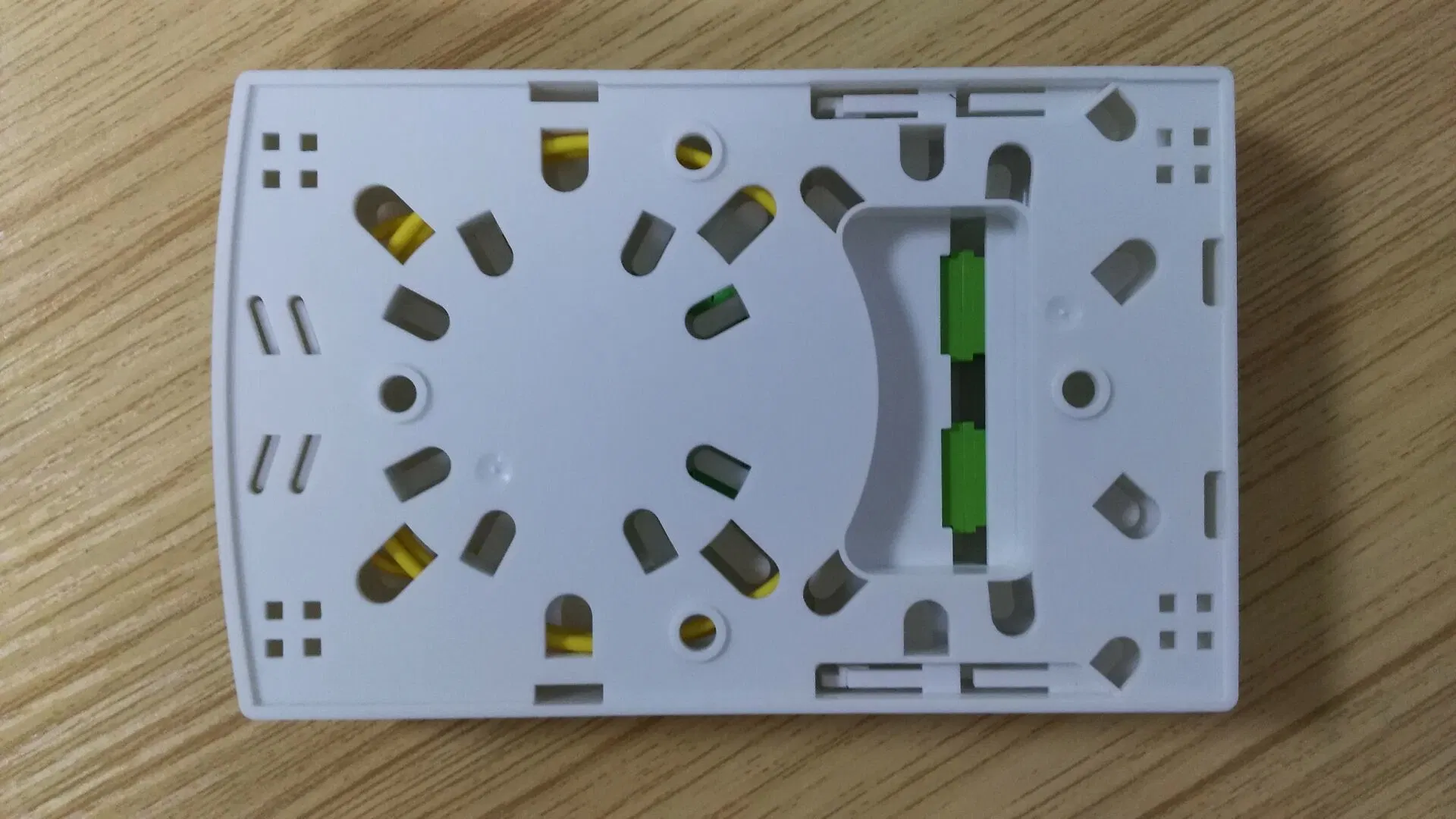 2 Cores Fiber Optical Termination Outlets Match with Sc/APC Pigtail and Adapter