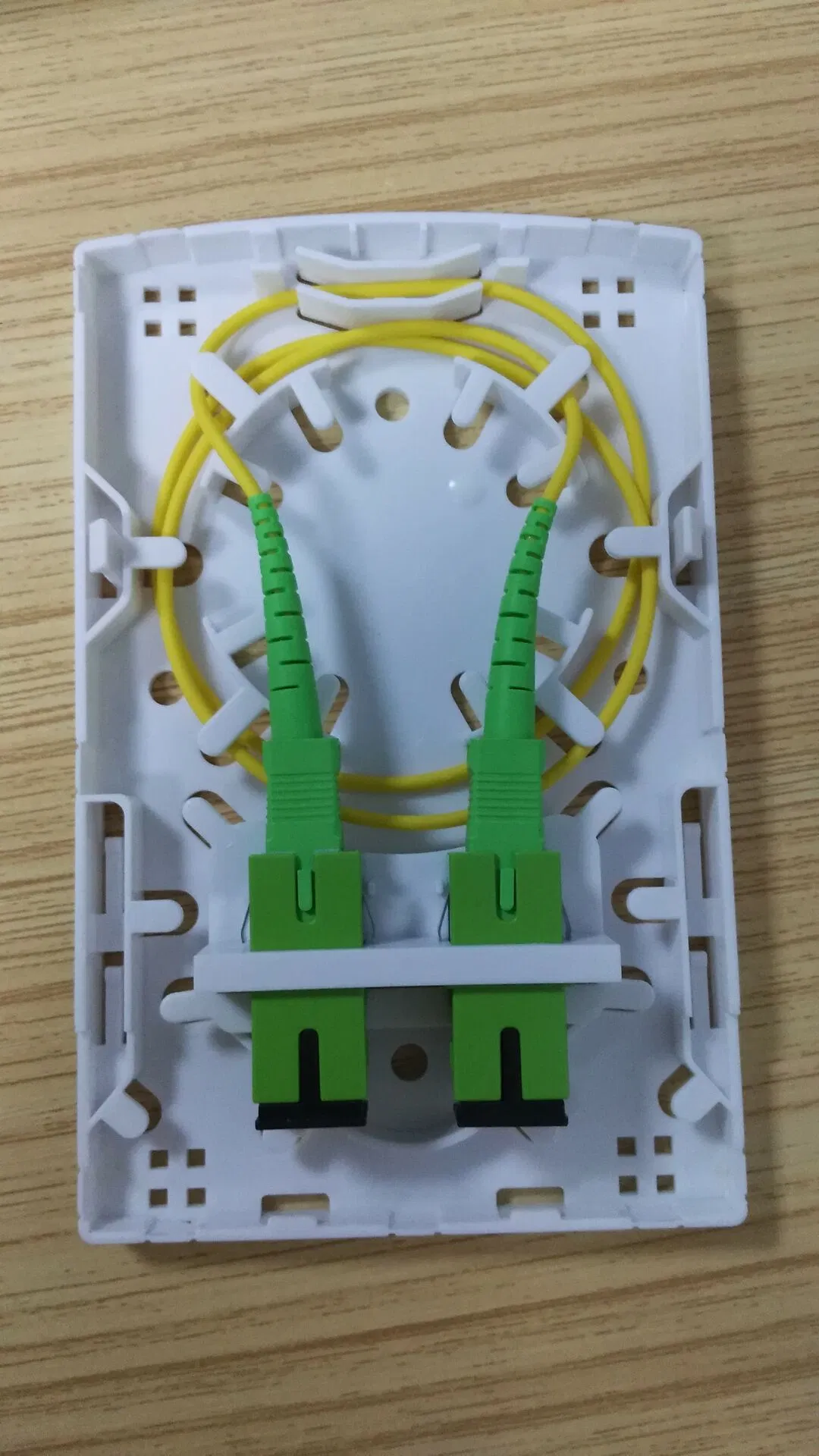 2 Cores Fo Outlets/Termination Box with Sc LC Pigtail and Adapter