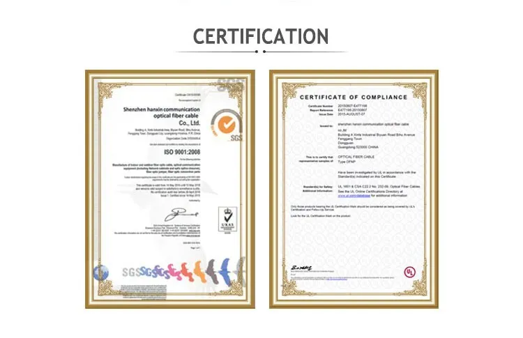 24 Core Single Mode Direct Bury Optical Fiber Cable GYTA53 Optical Buried Unfilled Cable