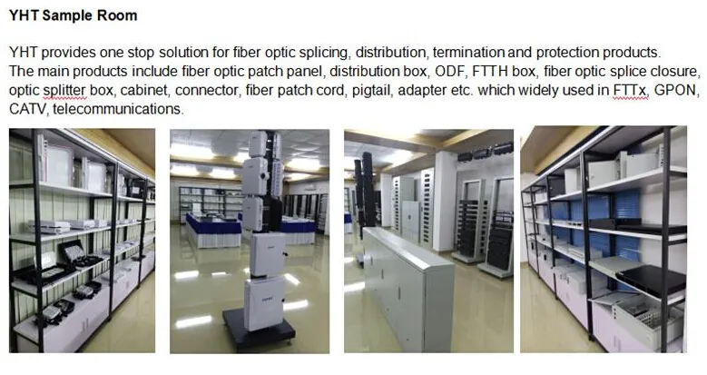 24 Cores Metal 19inch Slidable Fiber Optic Patch Panel ODF