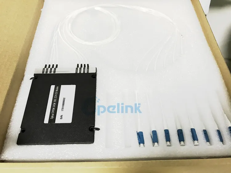 2CH+2CH Optical DWDM OADM with LC/Upc Connector 0.9mm Pigtail L=1m