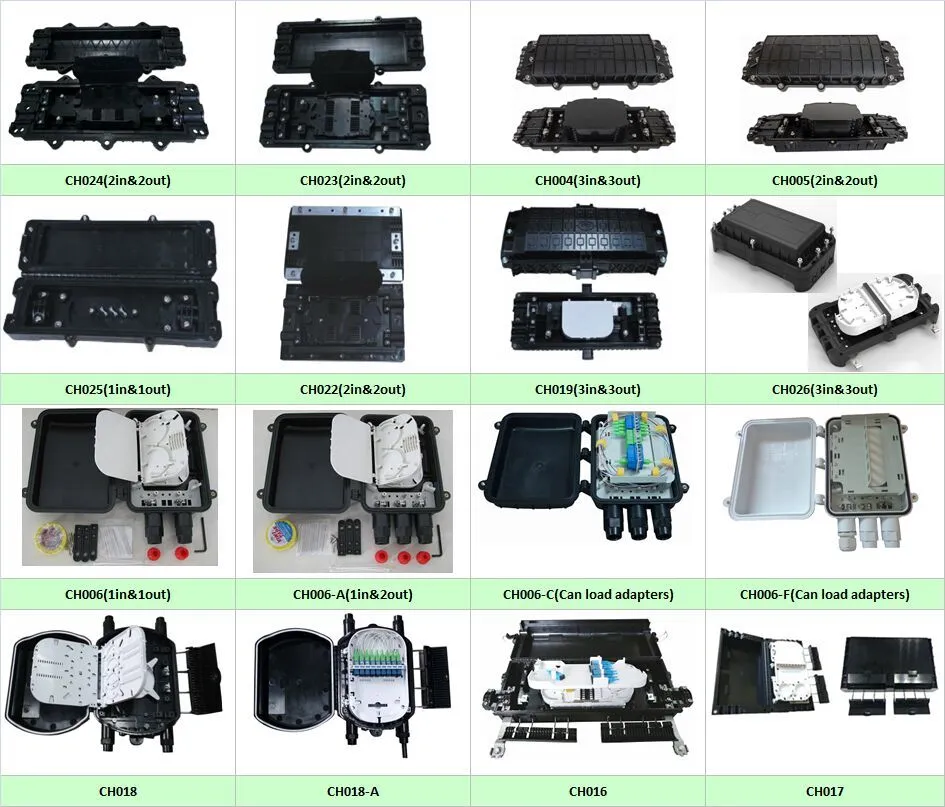 3in&3out Fiber Optic Splice Enclosure 48cores
