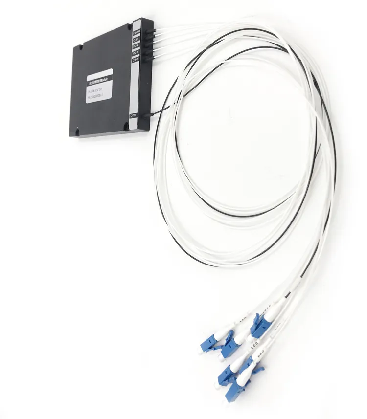 4+1CH 0.9mm LC/PC Plastic ABS Box Mux/Demux Optical DWDM