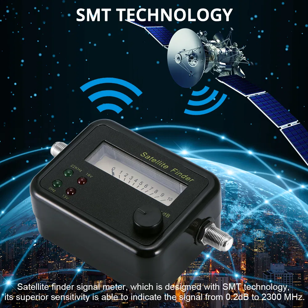 4 LED Lights Europe Hot Sale Satellite Finder Factory Price