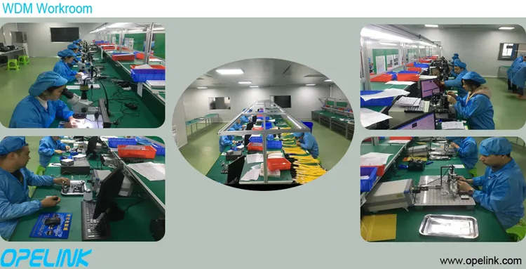 4CH 0.9mm Fiber Cable LC/PC Steel Tube Mux/Demux Optical DWDM