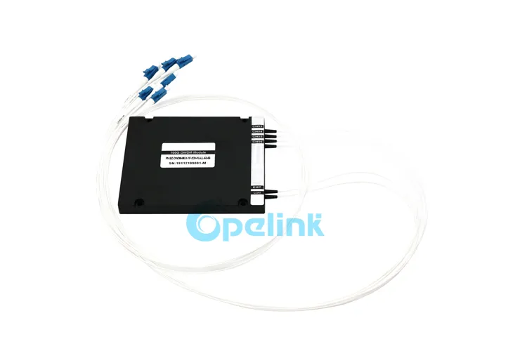 4CH 1650nm Plastic ABS Box Optical DWDM with Express LC/PC Connector