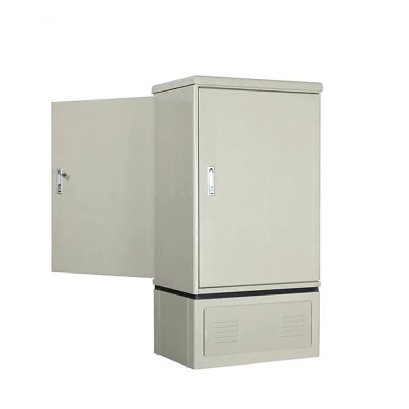 576 Cores Dual Door Glass-Fiber Polyester (SMC) Outdoor Fiber Optical Cross Connection Cabinet Odn Network Optical Cable Cross Cabinet