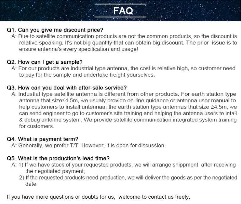 6.2m Parabolic Rx-Tx Satellite Antenna