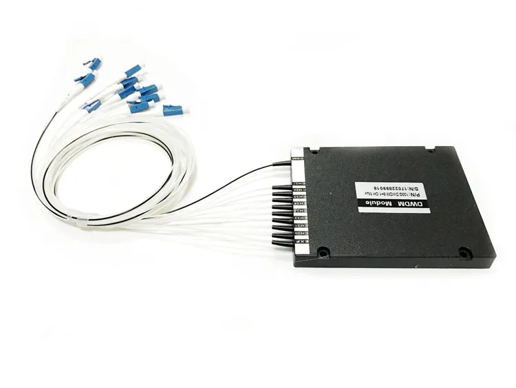 8+1CH 0.9mm LC/PC ABS Box Optical Mux/Demux DWDM