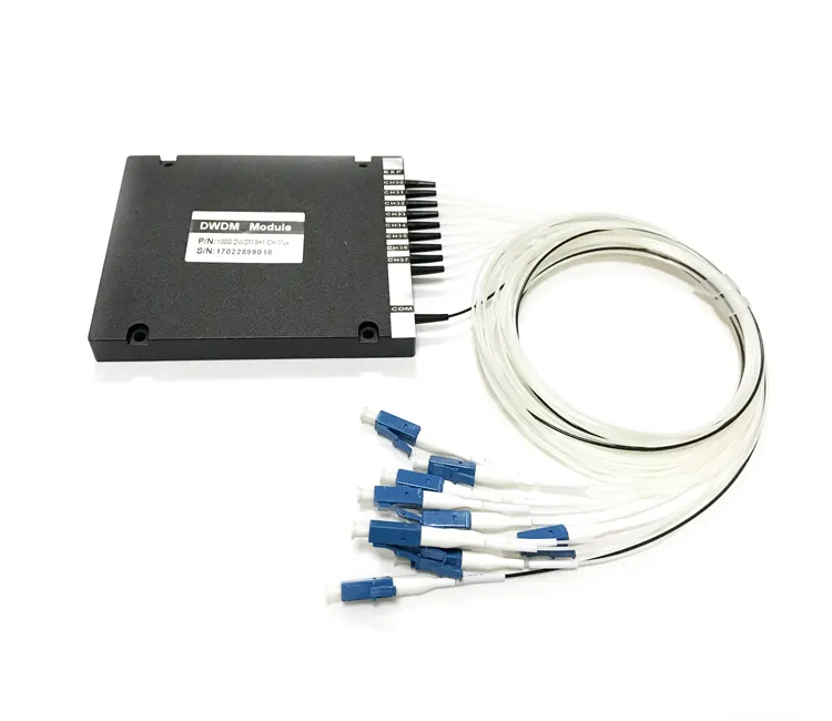 8+1CH 0.9mm LC/PC ABS Box Optical Mux/Demux DWDM