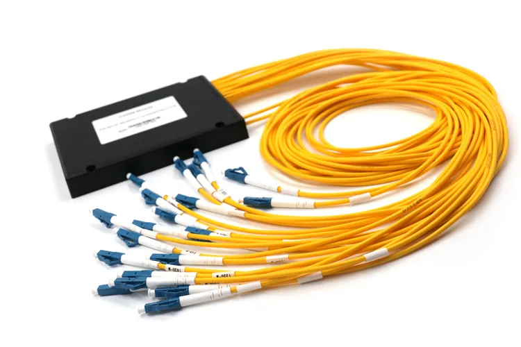 8+1CH 3.0mm Fiber Optic Cable LC/PC ABS Box Mux+Demux Optical CWDM
