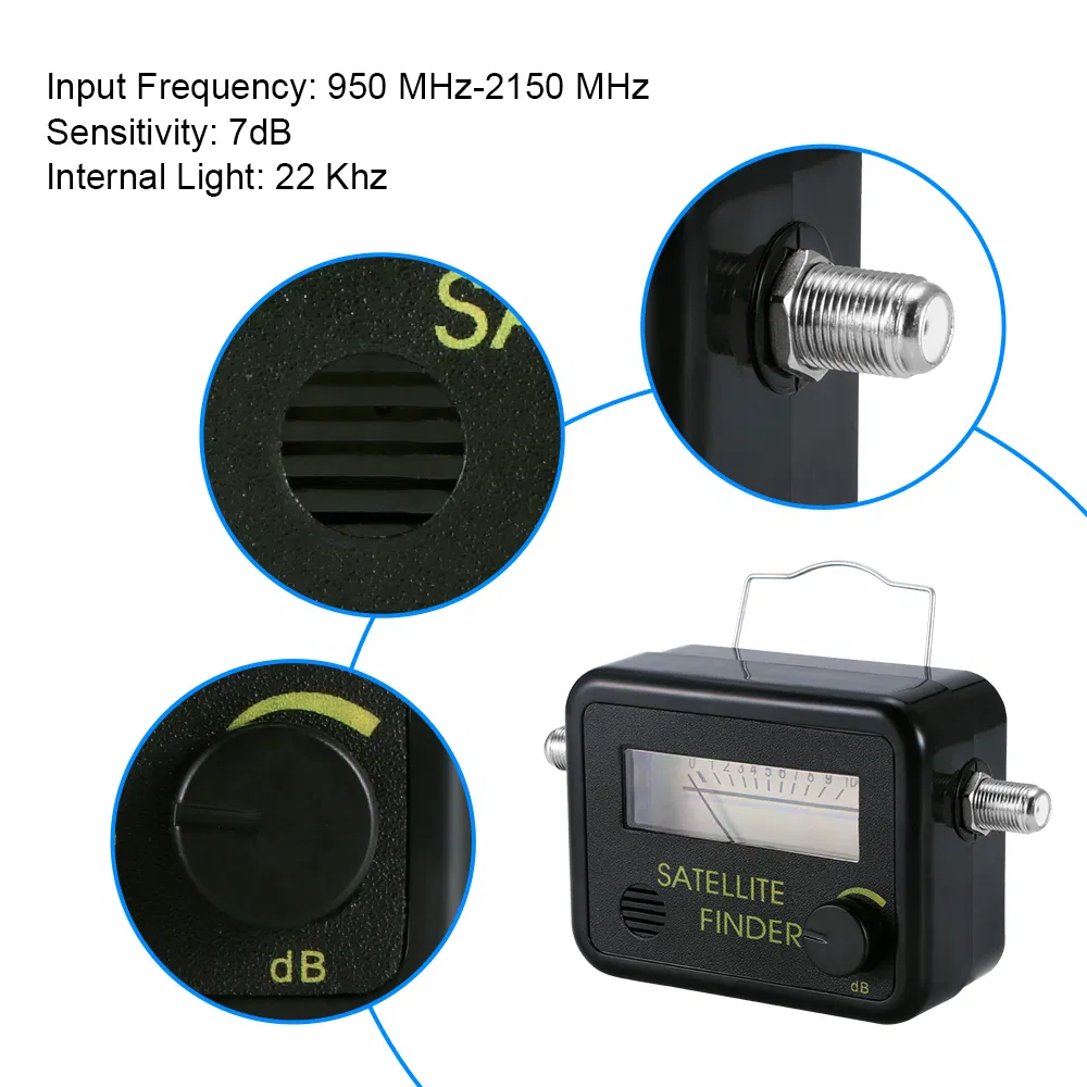 950-2150MHz Analog Satellite Finder Meter (SHJ-SF9501R)