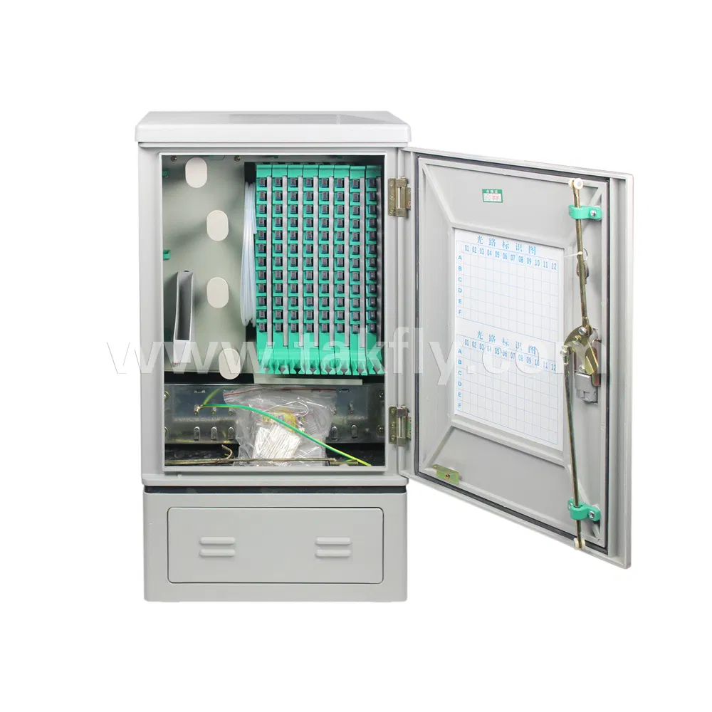 96 144 288 576 Cores SMC Fiber Optic Outdoor Cabinet