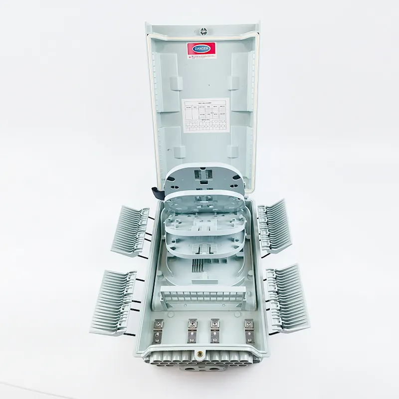 Abalone Waterproof High Quality Outdoor Optic Fiber Terminal Box for FTTH Communication Network