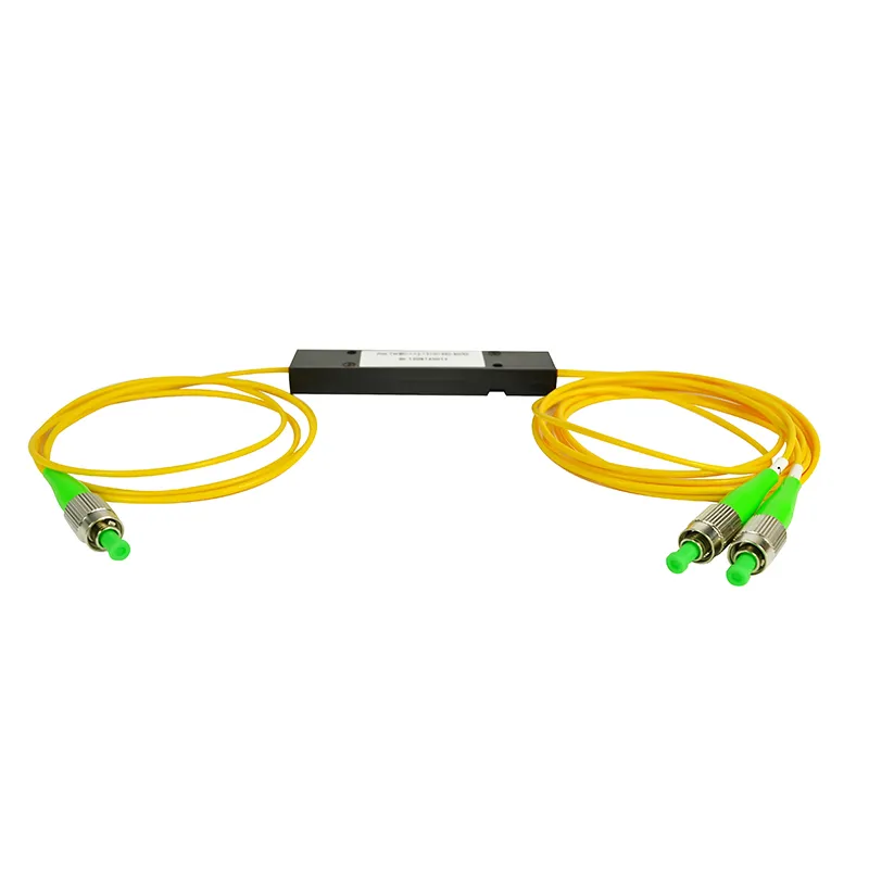 ABS Box Fiber Optic PLC Splitter Singlemode Sc/APC Pigtail 1310/1550/1490 Nm Fbt Coupler