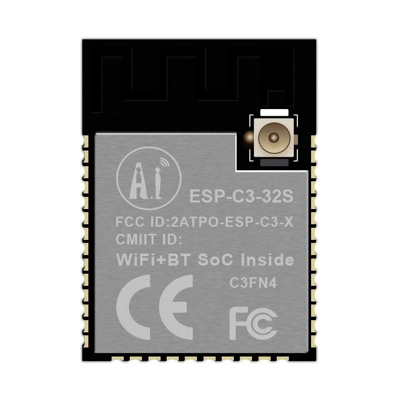 Ai-Thinker New Product Esp-C3-32s Module WiFi BLE 5.0 Wireless Iot Esp32-C3 Series