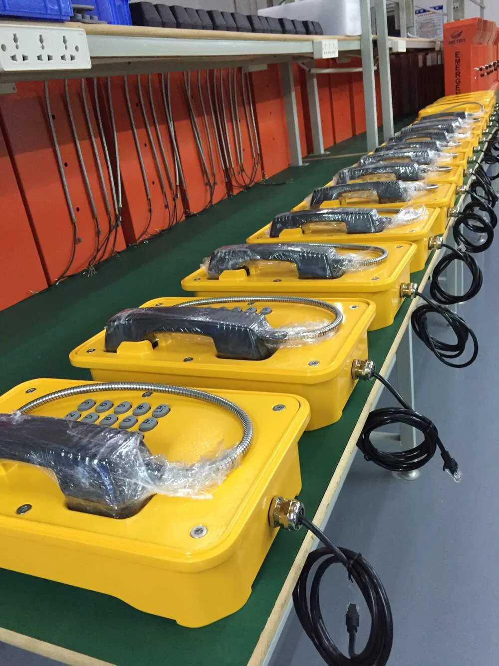 Analogue Emergency Telephone IP67 Industrial Intercom Waterproof Industrial Phone