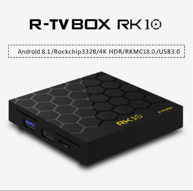 Android TV Box 2020 Rk 10 4K Ultra HD Support Youtube Netflix IPTV Subscription 2g RAM 16g ROM TV Box