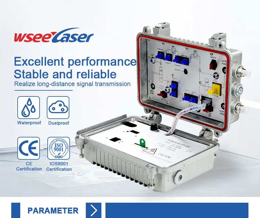 Bi-Directional Transmission Distribution Amplifier/CATV Signal Amplifier