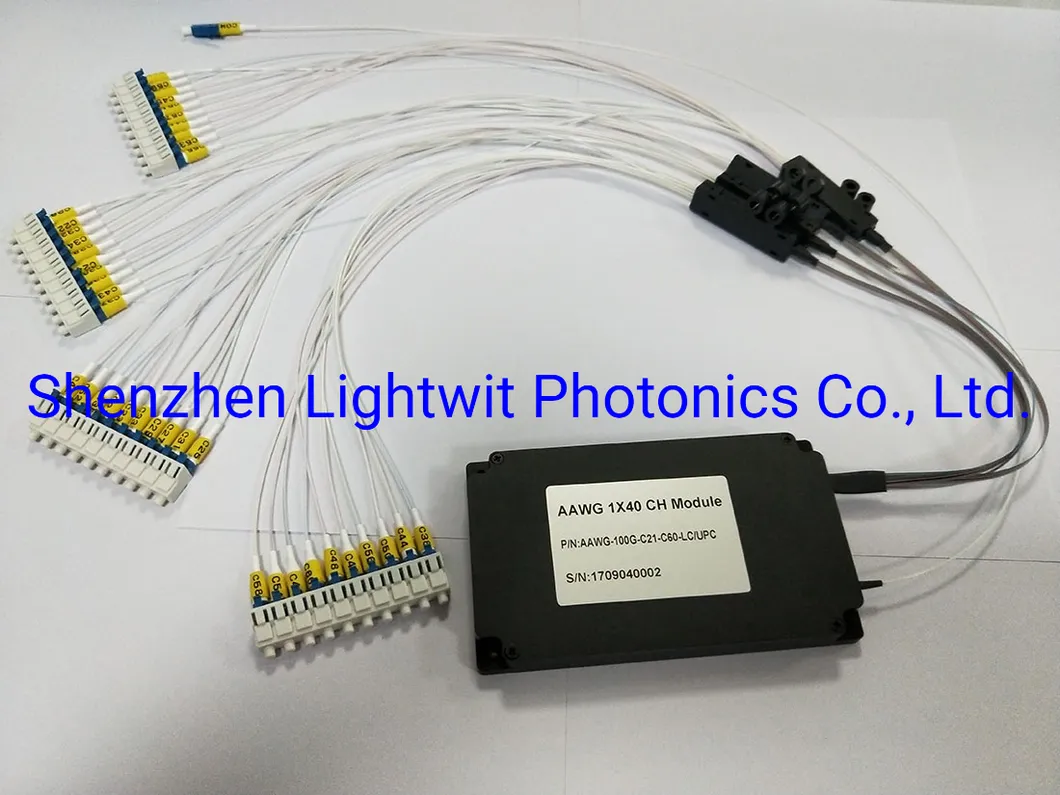 C17-C64 100GHz Gaussian DWDM Athermal AWG Modul 48CH Aawg