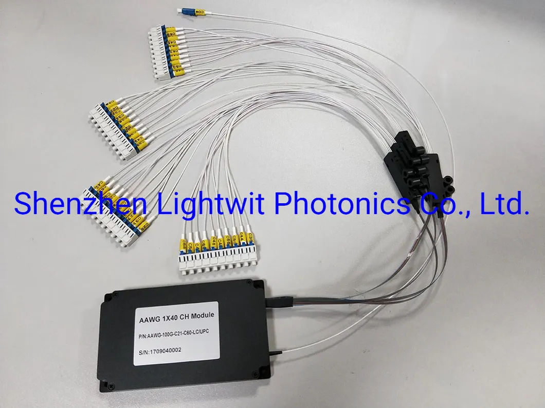 C17-C64 100GHz Gaussian DWDM Athermal AWG Modul 48CH Aawg