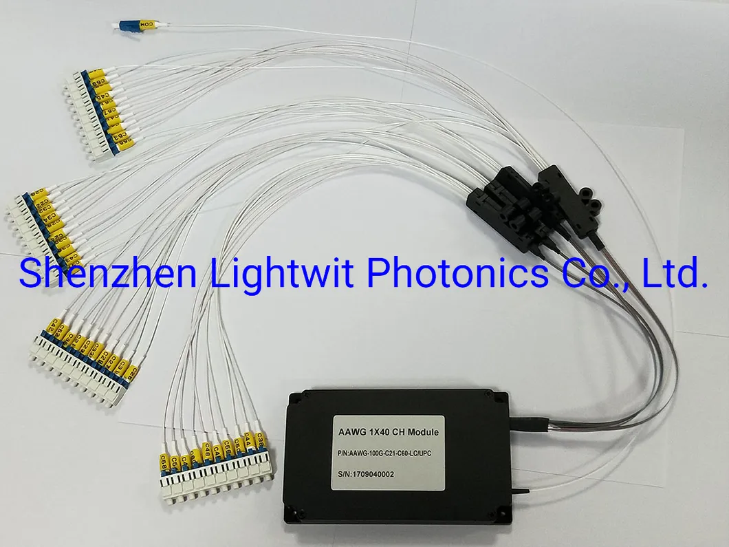 C17-C64 100GHz Gaussian DWDM Athermal AWG Modul 48CH Aawg