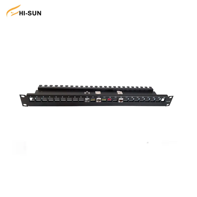CAT6A Patch Panel, Fabricantes Patch Panel, 24 Port Patch Panel