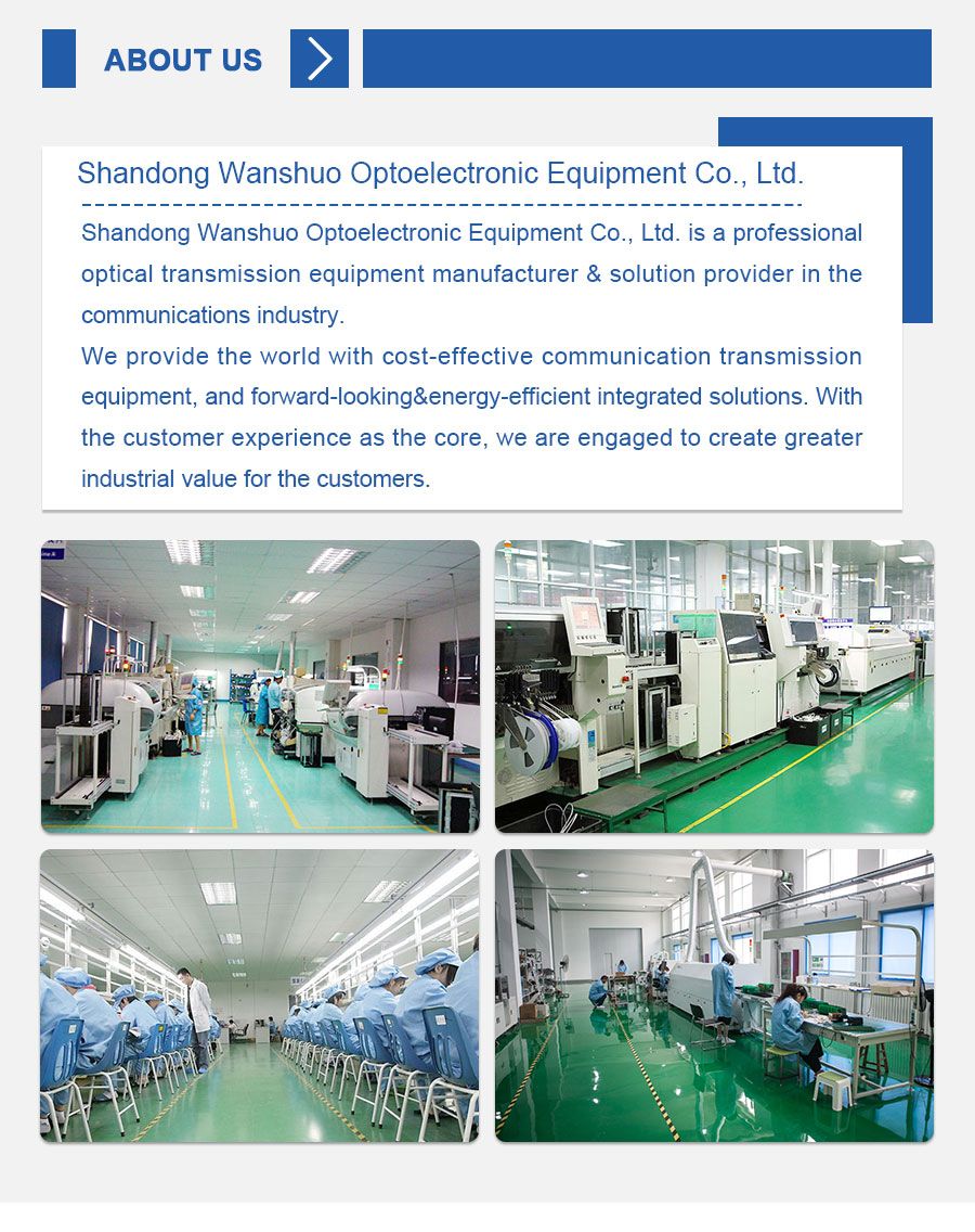 CATV External Modulated EDFA 1550 Mini Optical Amplifier Fiber Amplifier