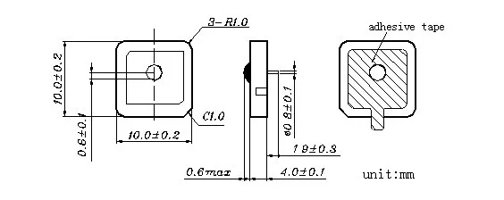 Ceramic Antenna Patch Internal GPS Antenna