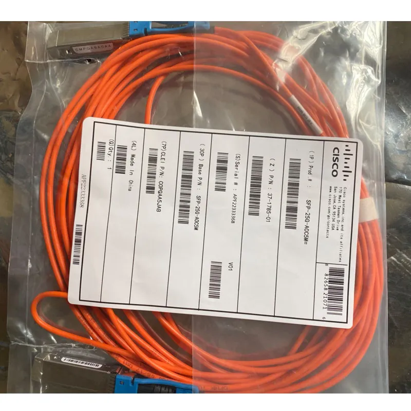 Cisco Highspeed Aoc Cable SFP-H25g-Aoc1m 2m 3m 5m 7m 10m Optional