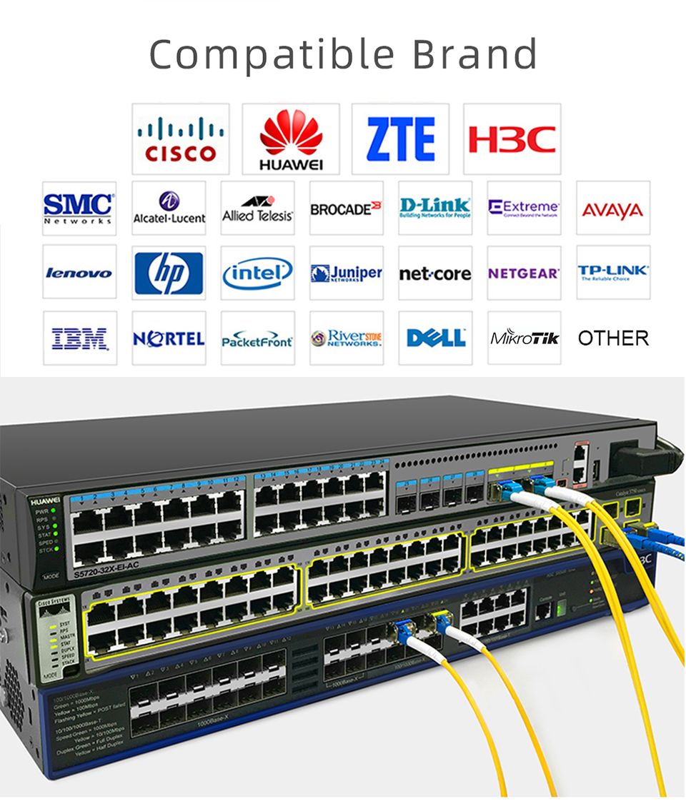 Cisco QSFP-100G-LR4-S Compatible 100GBASE-LR4 QSFP28 1310nm 10km DOM LC SMF Optical Transceiver Module