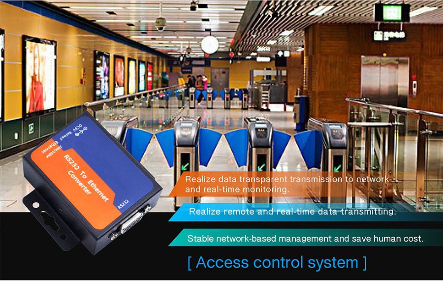 Compact, Light, Weight RS485 to Ethernet Converters St-TCP314