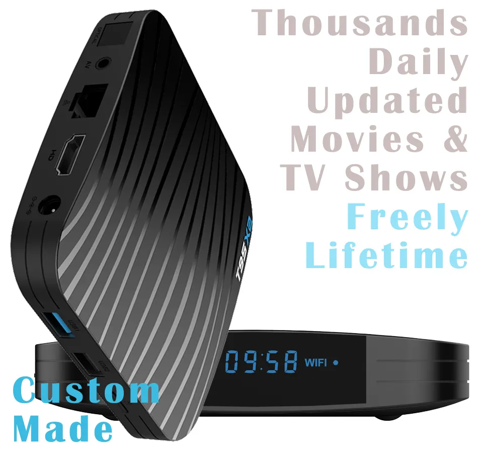Custom Made Smart Android TV Box Amlogic S905X2