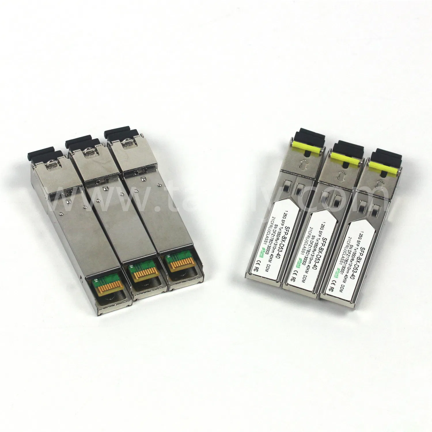 Customized 1.25g Bidi SFP Transceiver Module 550m~80km