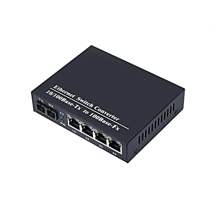 Dys Bidi Wdm Single Fiber 10/100/1000m 1310/1550 20km Llf LFP SFP Fiber Optic Media Converter OEM Factory