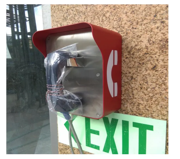 Emergency Hotline Intercom Speed Dial Vandal Resistant Telephone for Highway