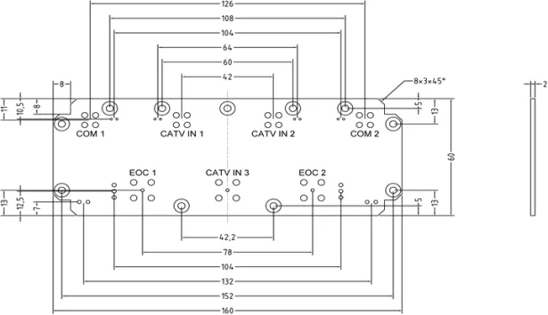 Eoc Mixer with 2in-2out Cldo-0201