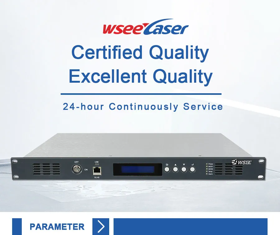 Factory Direct CATV Fiber Optical Transmitter Modulated 1310 1550 at The Wholesale Price