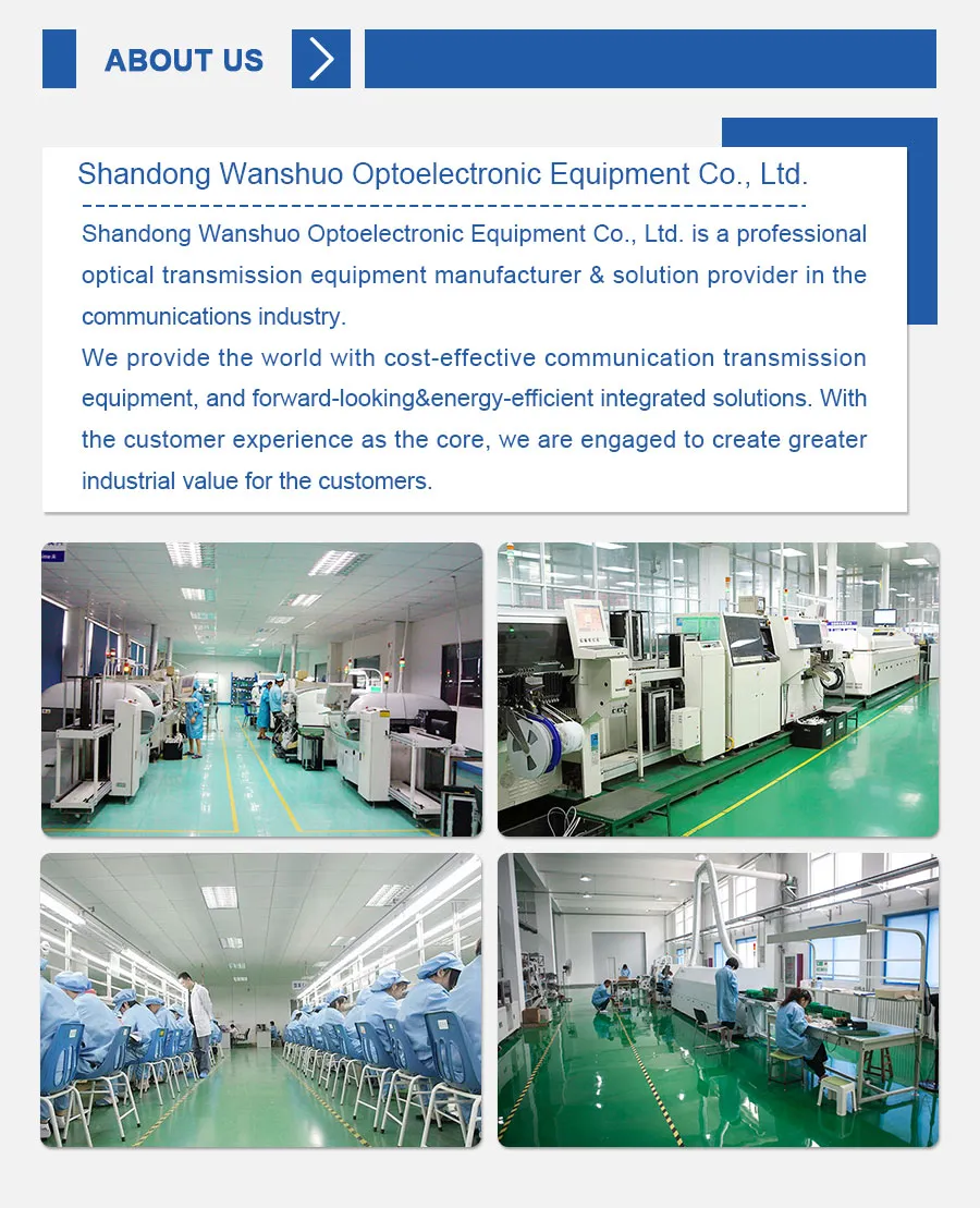 Factory Direct CATV Fiber Optical Transmitter Modulated 1310 1550 at The Wholesale Price
