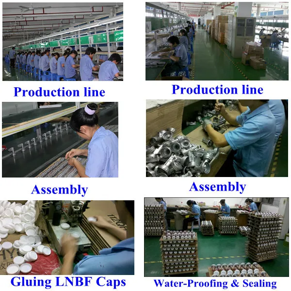 Factory Direct Price Plastic 4 Sat LNB Holder